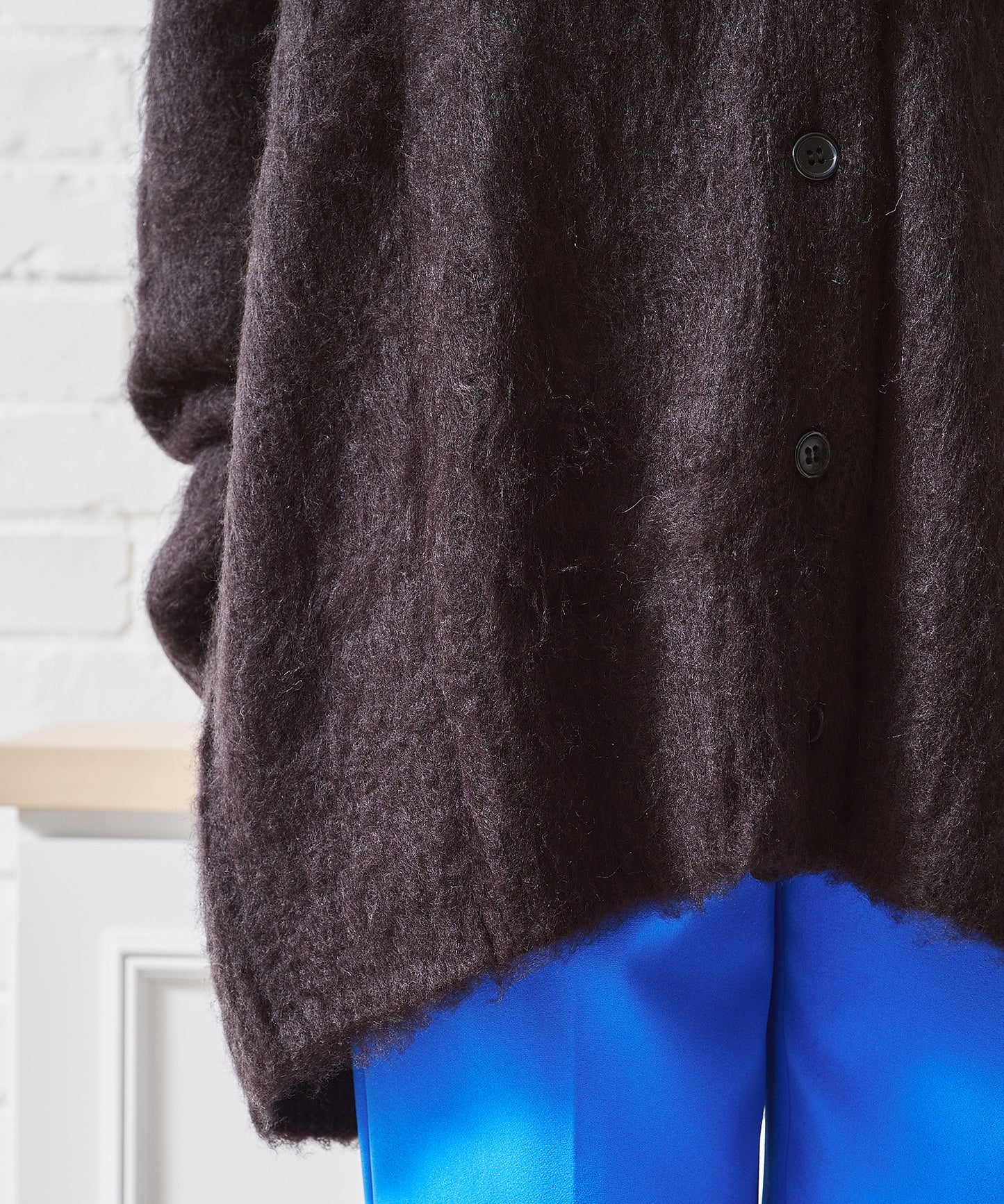 Vネックシャギー2WAYカーディガン/AC1461