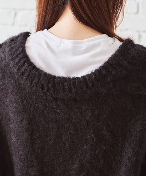 Vネックシャギー2WAYカーディガン/AC1461