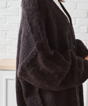 Vネックシャギー2WAYカーディガン/AC1461