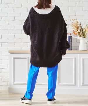 Vネックシャギー2WAYカーディガン/AC1461