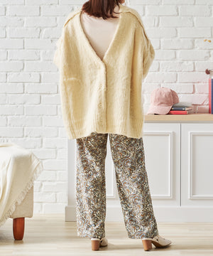 Vネックシャギー2WAYカーディガン/AC1461