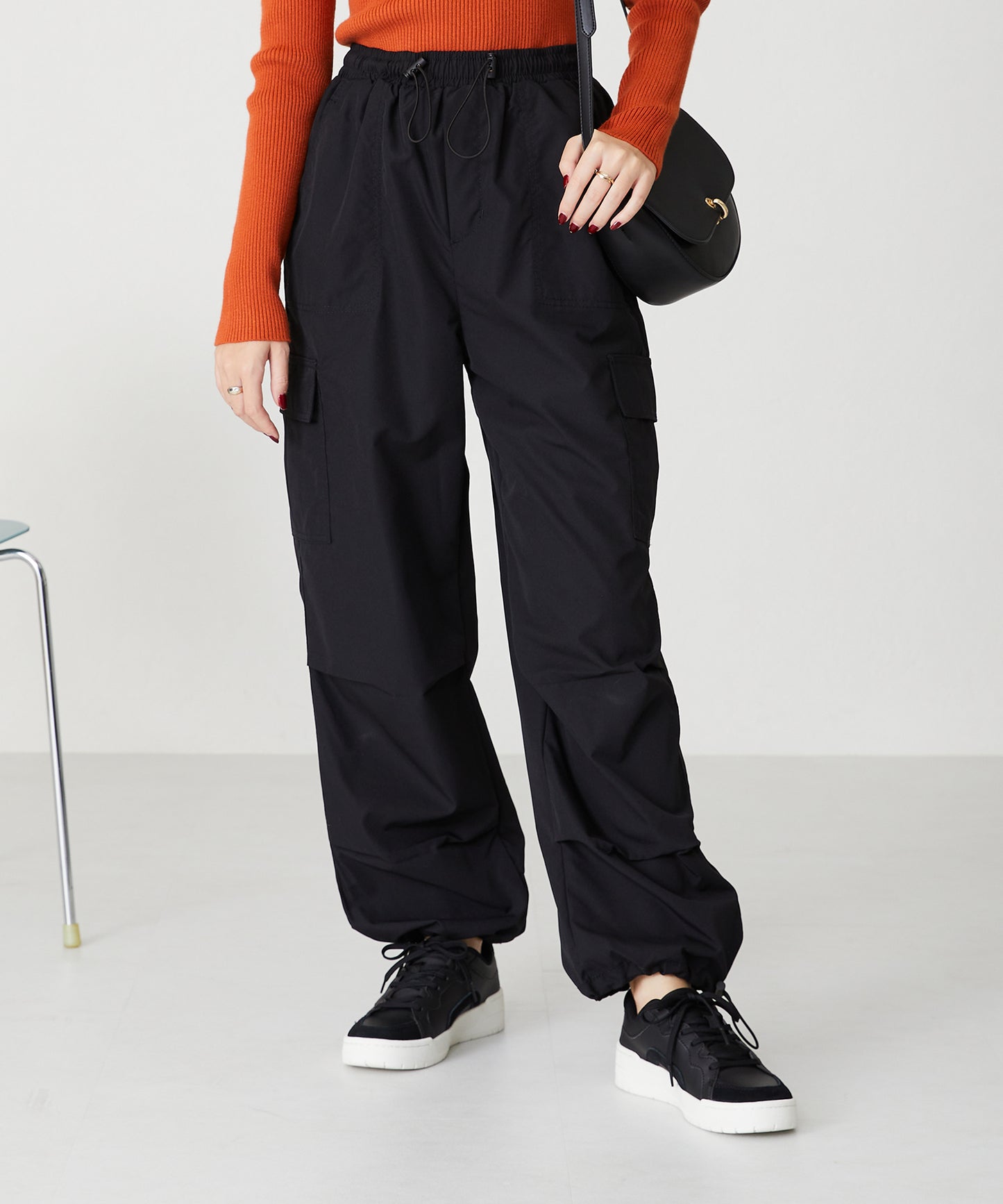 スピンドルストッパー付きベイカーカーゴパンツ/AC1475