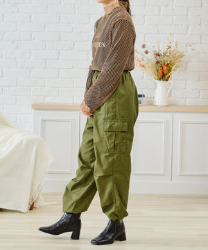 スピンドルストッパー付きベイカーカーゴパンツ/AC1475