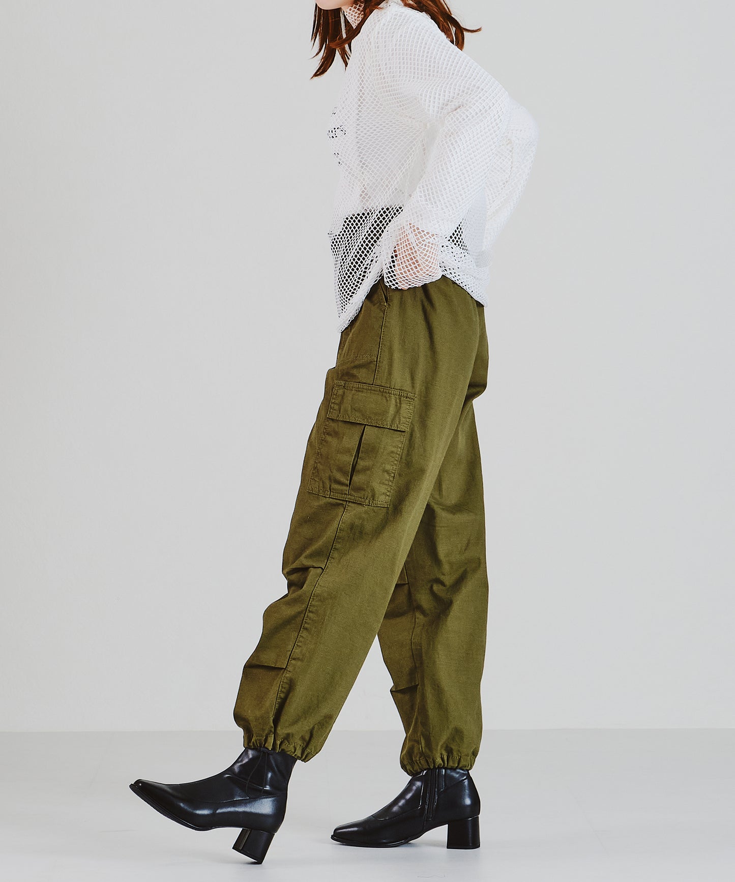 スピンドルストッパー付きベイカーカーゴパンツ/AC1475