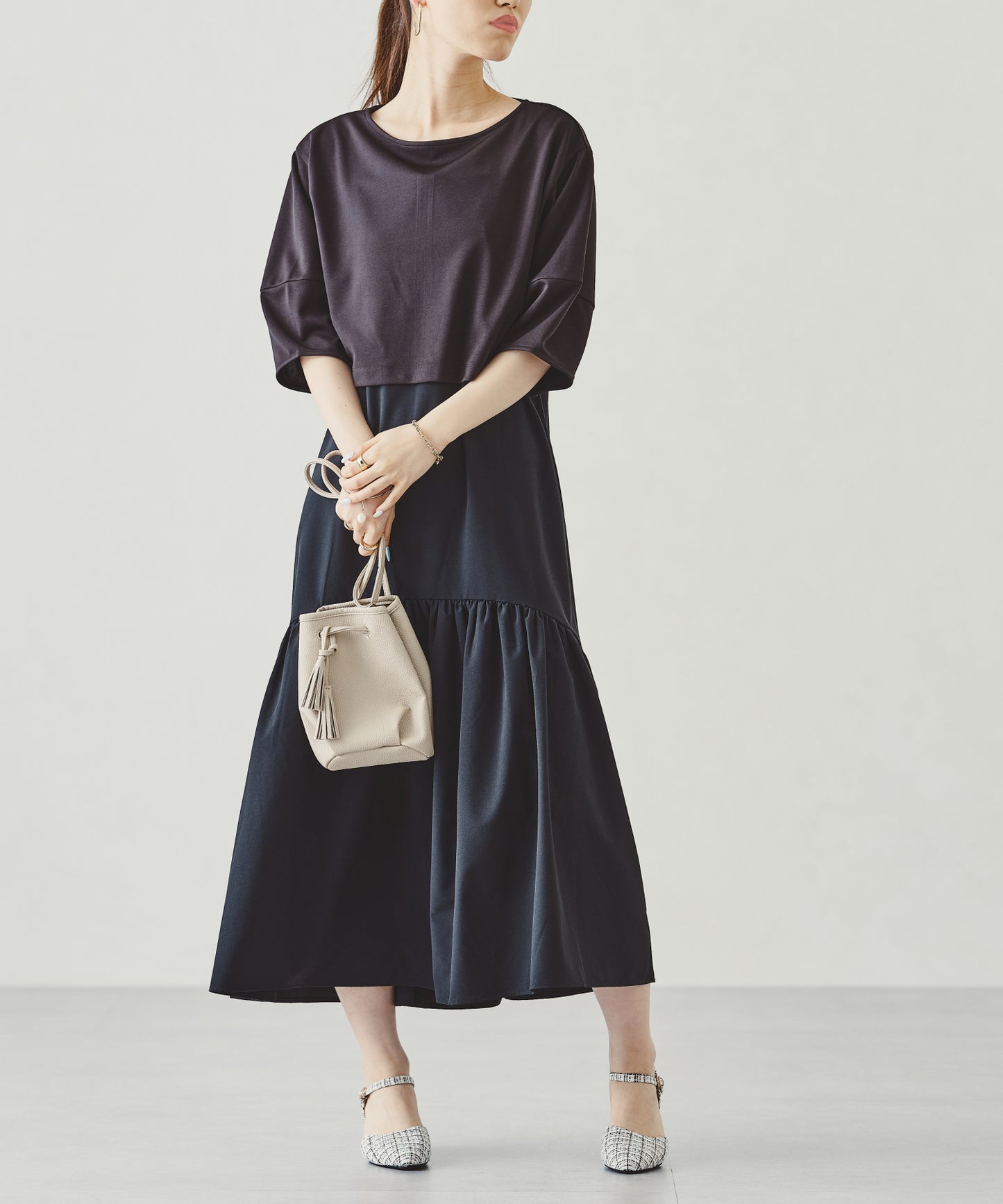 キャミワンピースセットポンチトップス/AC3301