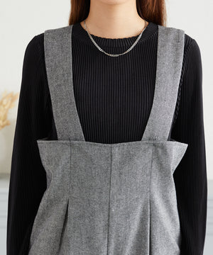 ツイードサロペット/AC3314