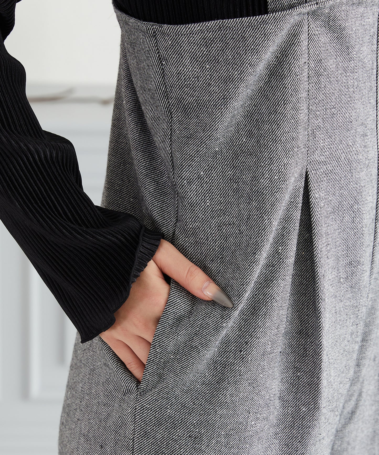 ツイードサロペット/AC3314