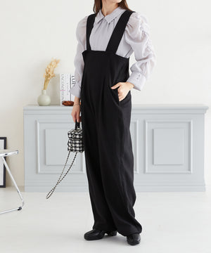 ツイードサロペット/AC3314