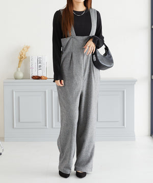 ツイードサロペット/AC3314