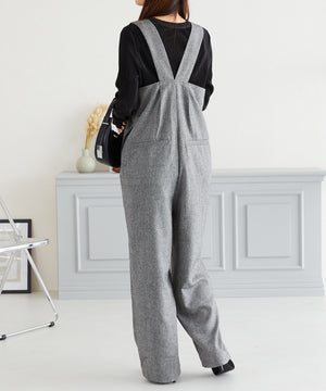 ツイードサロペット/AC3314