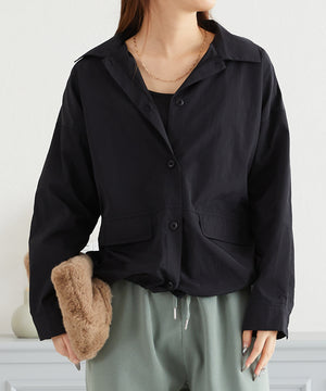 ドローコードライトシャツブルゾン/AC3315