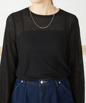 シアーテレコカットソー/AC3405