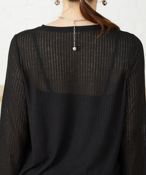 シアーテレコカットソー/AC3405