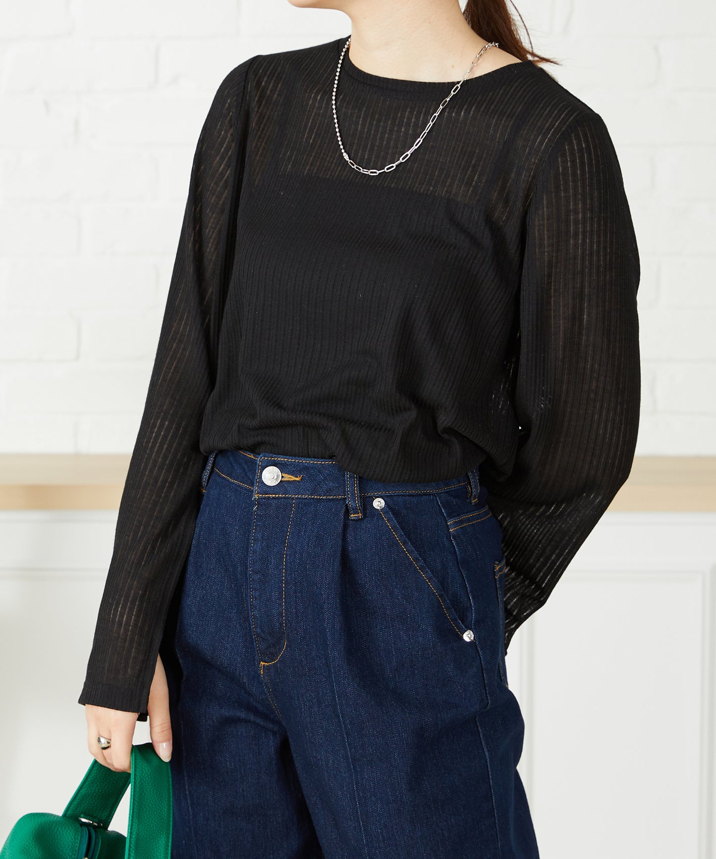 シアーテレコカットソー/AC3405