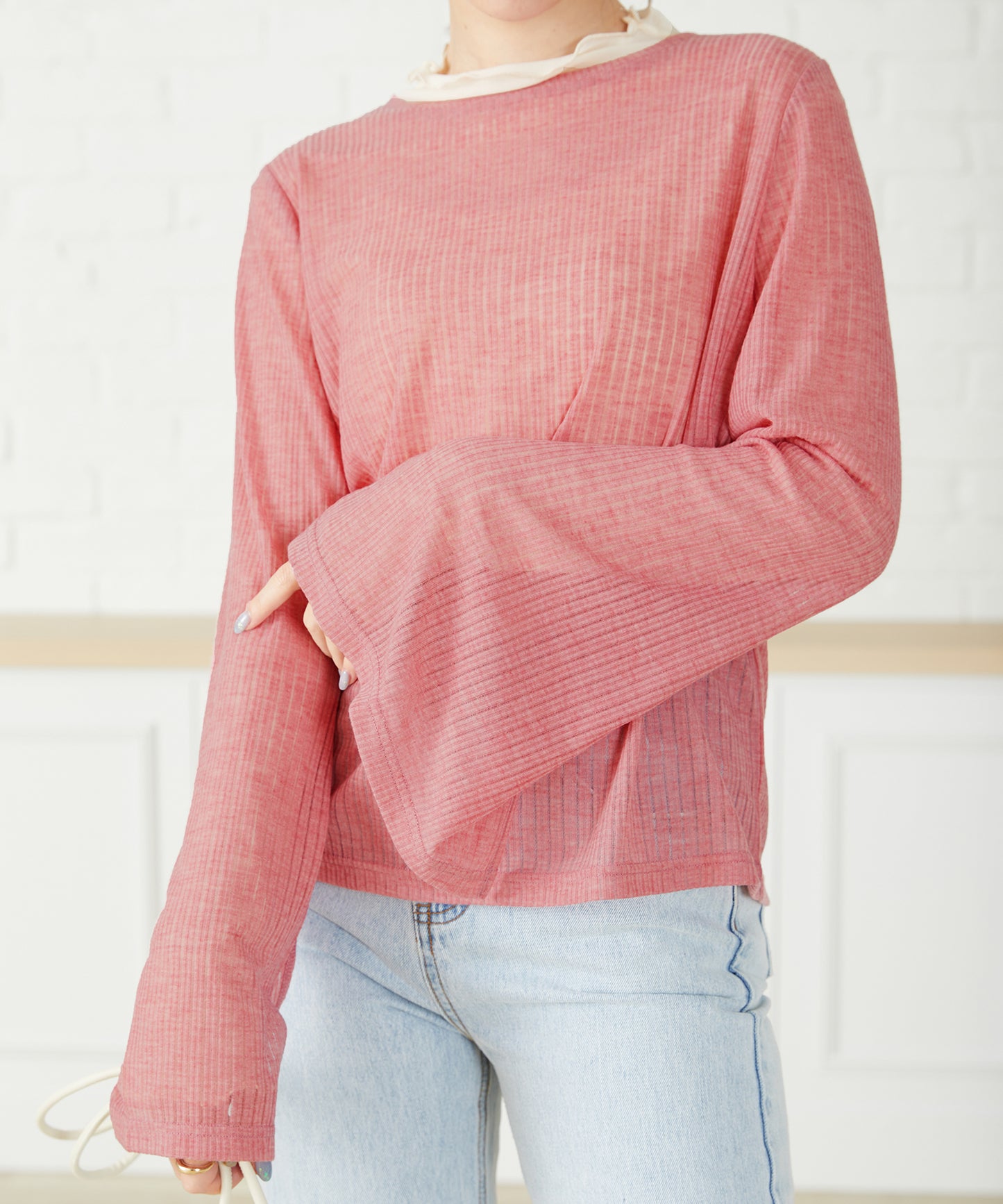 シアーテレコカットソー/AC3405