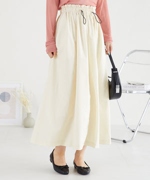 ドローコードAラインフレアスカート/AC3513