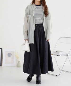 ドローコードAラインフレアスカート/AC3513