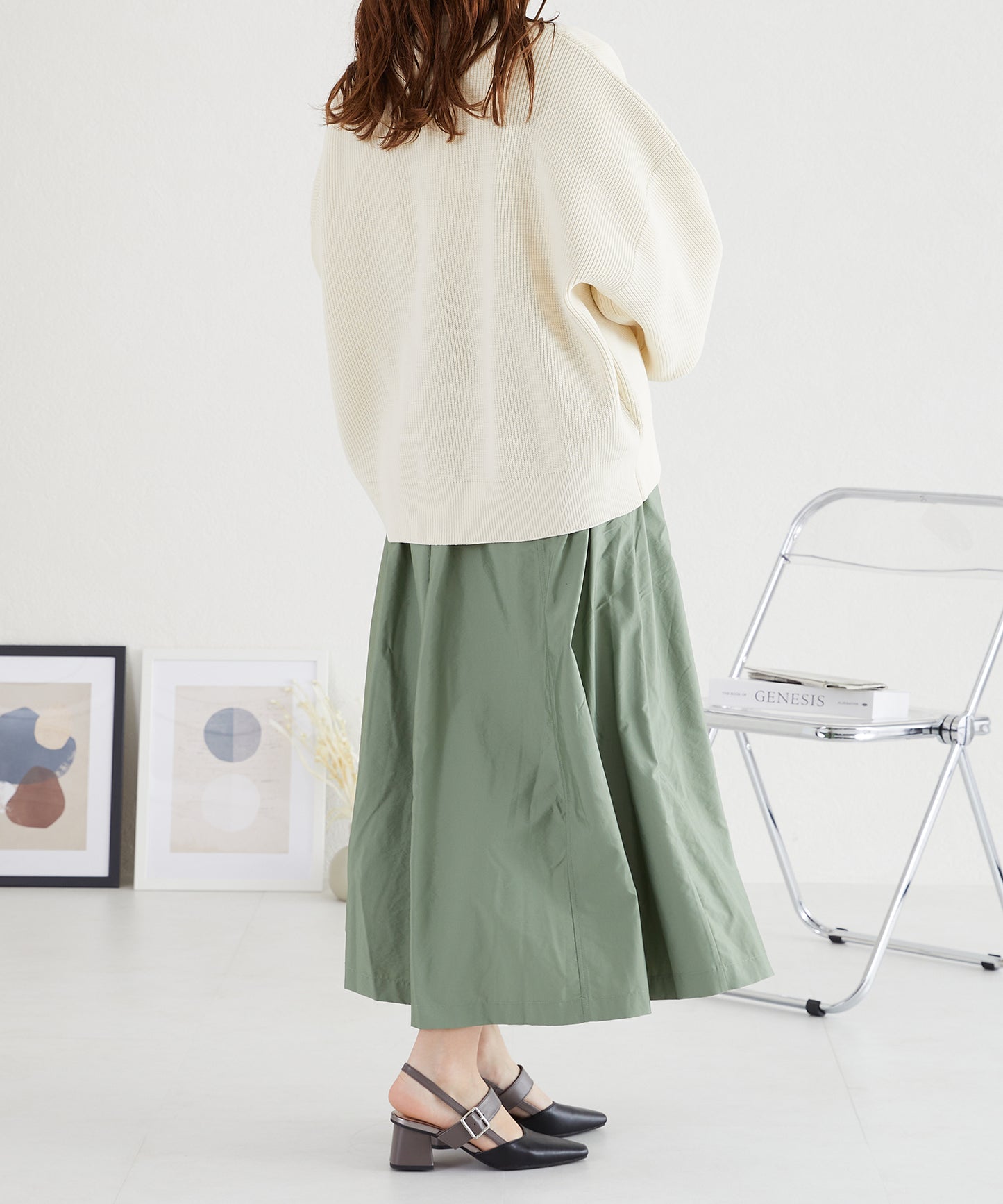 ドローコードAラインフレアスカート/AC3513