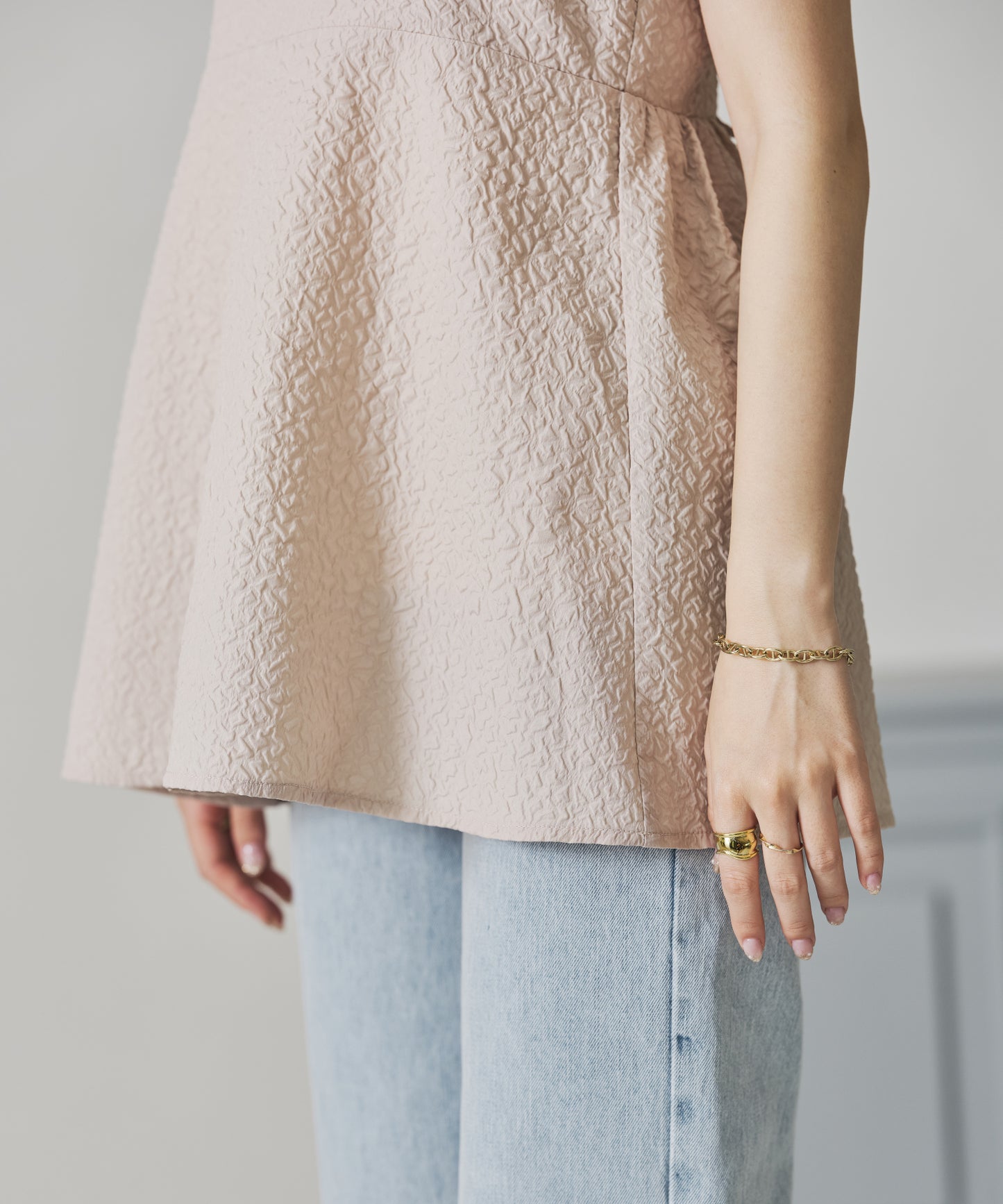 ジャガードキャミチュニック