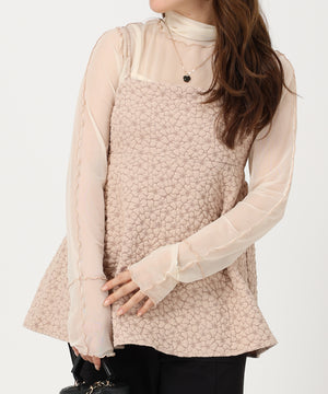 ジャガードキャミチュニック