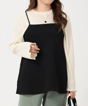 ジャガードキャミチュニック