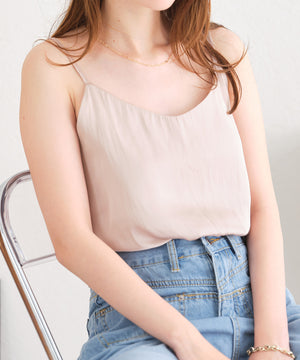 サテンキャミソールトップス/AC3810