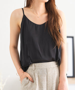 サテンキャミソールトップス/AC3810