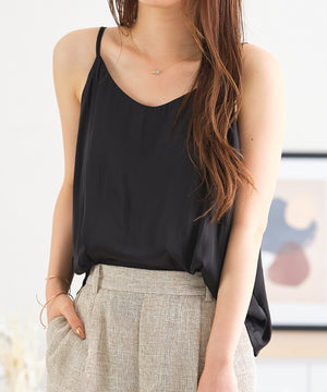 サテンキャミソールトップス/AC3810