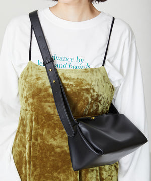 ソフトフェイクレザーショルダーバッグ/BA-204