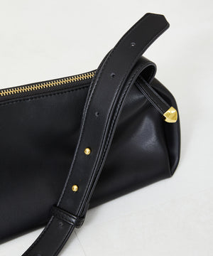 ソフトフェイクレザーショルダーバッグ/BA-204