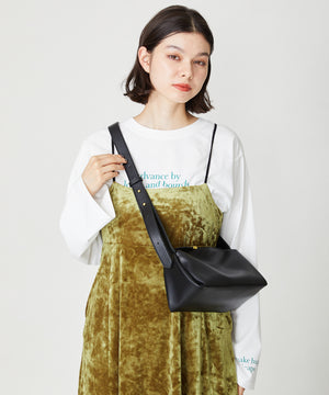 ソフトフェイクレザーショルダーバッグ/BA-204