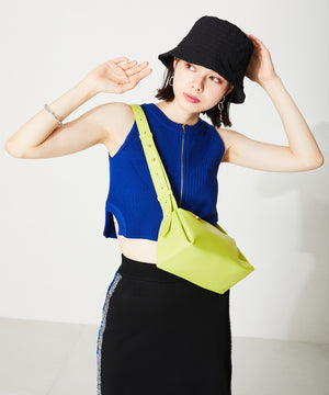 ソフトフェイクレザーショルダーバッグ/BA-204