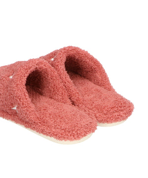 バイカラー星柄刺繍ルームシューズ/G0007