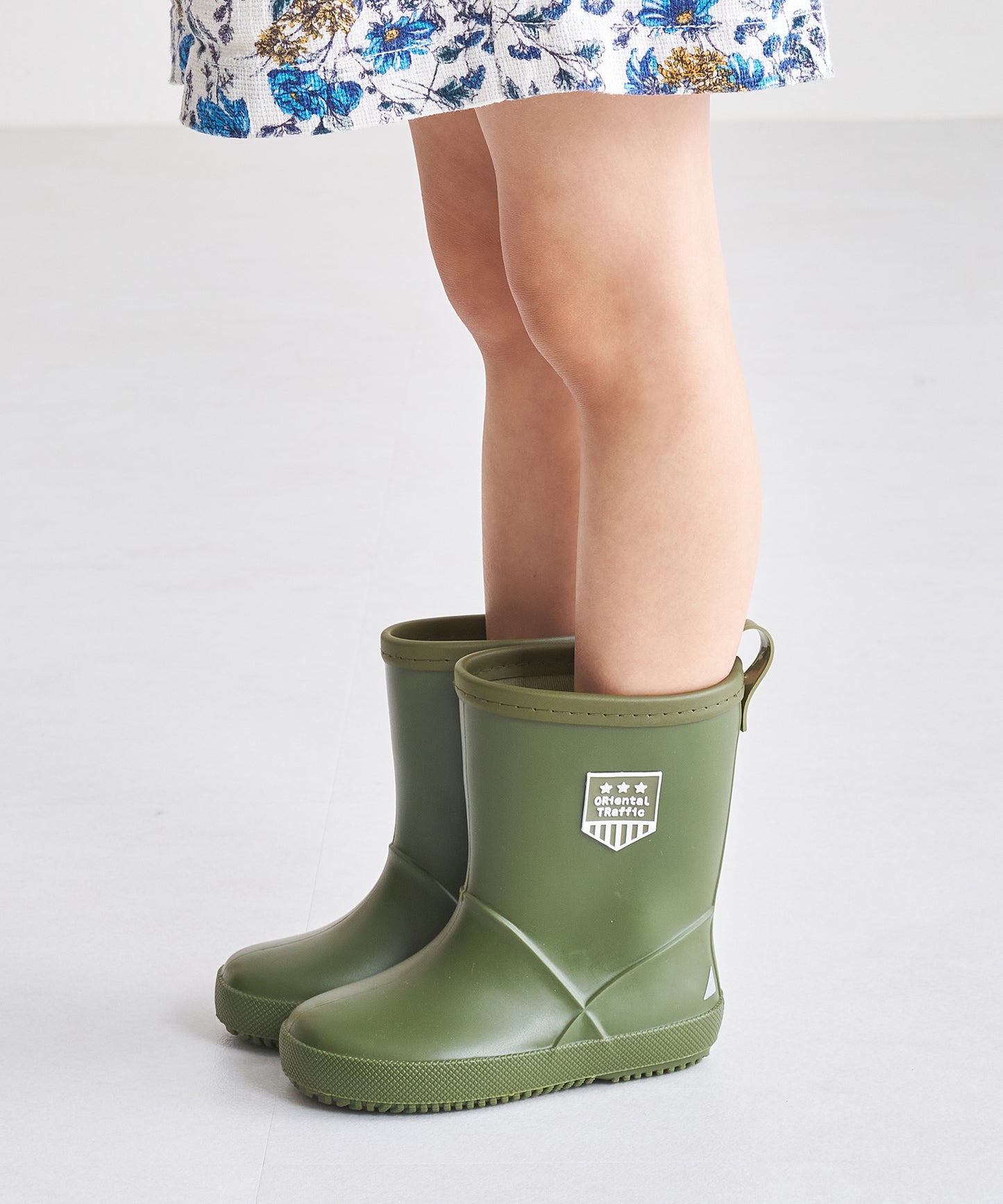 【KIDS/WEB限定】ミドル丈レインブーツ/K-201