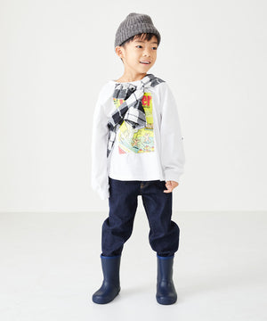 【KIDS/WEB限定】ミドル丈レインブーツ/K-201