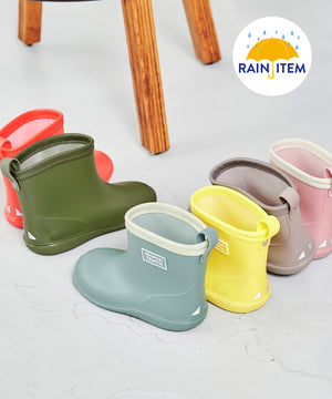 【KIDS/WEB限定】ショート丈レインブーツ/K-202