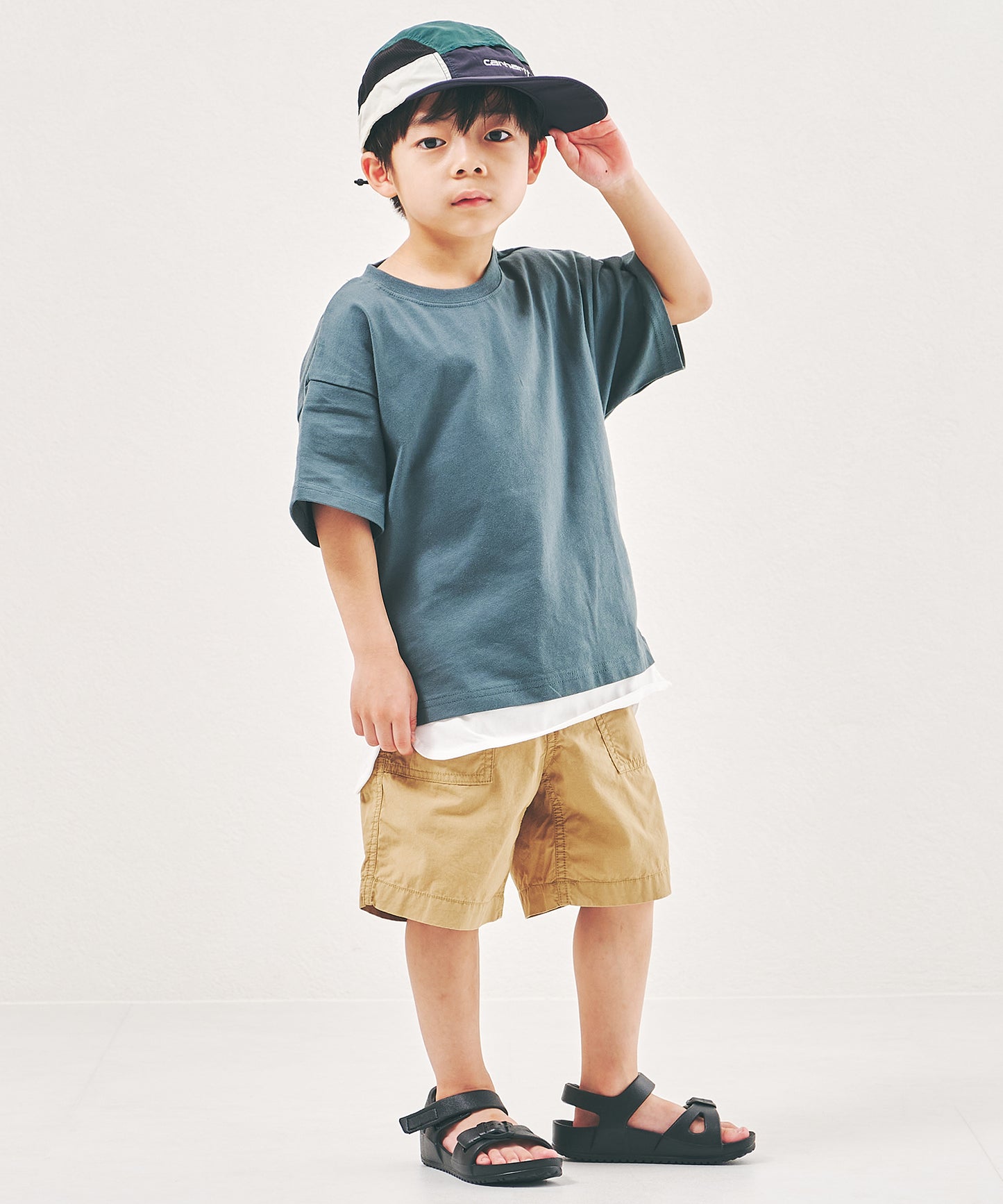 【WEB限定】バックルクロスベルトシャワーサンダル/K-223