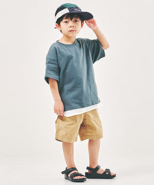 【KIDS】バックルクロスベルトシャワーサンダル/K-223