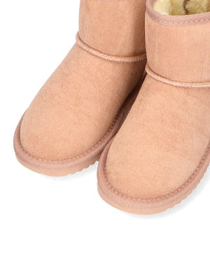 バックリボンムートンブーツ/K-242