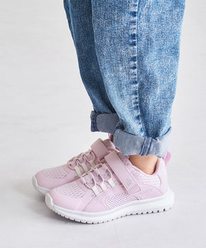 【KIDS】ベルト×ゴム紐メッシュスニーカー/K-452