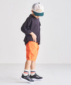 【KIDS】ベルト×ゴム紐メッシュスニーカー/K-452