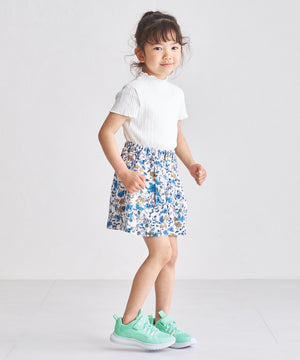 【KIDS】ベルト×ゴム紐メッシュスニーカー/K-452