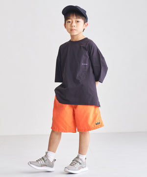 【KIDS】ベルト×ゴム紐メッシュスニーカー/K-452