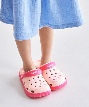 【KIDS/WEB限定】バイカラークロッグサンダル/K-453