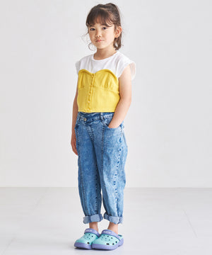 【KIDS/WEB限定】バイカラークロッグサンダル/K-453