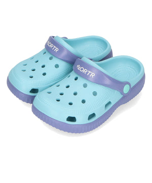 【KIDS/WEB限定】バイカラークロッグサンダル/K-453