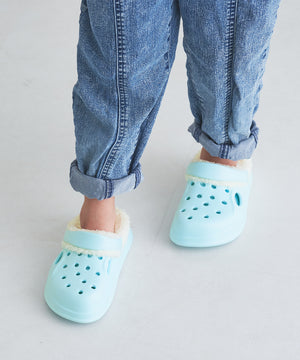 フェイクファークロッグサンダル/K-456