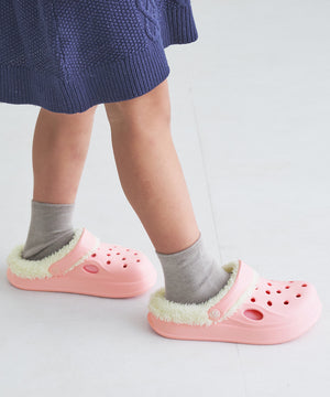 フェイクファークロッグサンダル/K-456