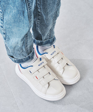 【KIDS】スリーベルトコートソールスニーカー/K-503