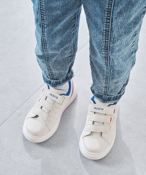 【KIDS】スリーベルトコートソールスニーカー/K-503